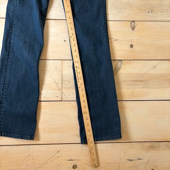 Christopher Blue EUC Women's Dark Wash Straight Leg Jeans Size 4 - Picture 8 of 9